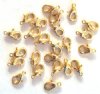 25 10mm Gold Plated Lobster Claw Clasps